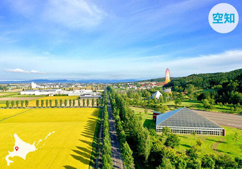 岩見沢市（いわみざわし）豊かな自然と美しい農村景観都市機能が調和した好アクセスなまち